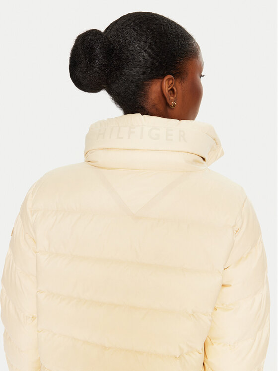 Tommy Hilfiger Tommy Hilfiger Pūkinė striukė WW0WW43553 Smėlio Regular Fit