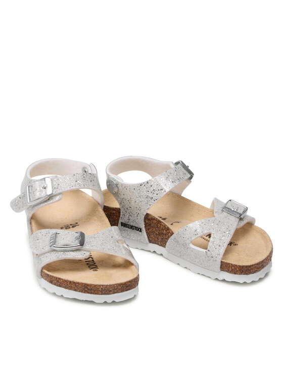 Birkenstock Birkenstock Sandały Rio Kids 1022198 Srebrny