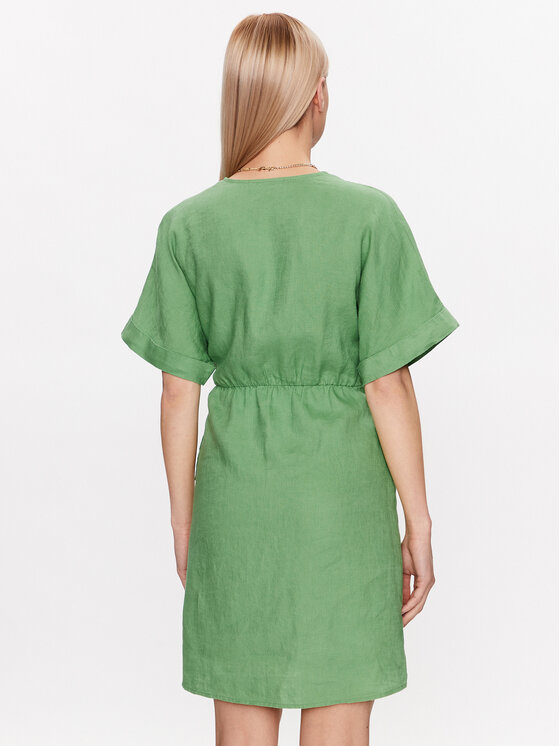 Benetton linen dress hotsell