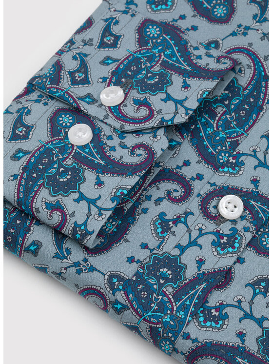 Pako Lorente Pako Lorente Koszula P22WF-1X-029 Niebieski Slim Fit