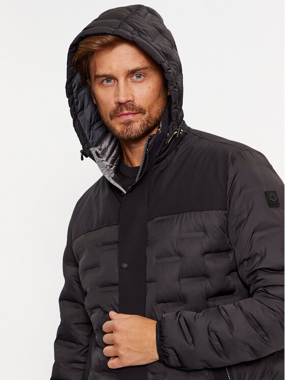 Milestone Milestone Demisezoninė striukė Remigo 330341 60380 Juoda Regular Fit