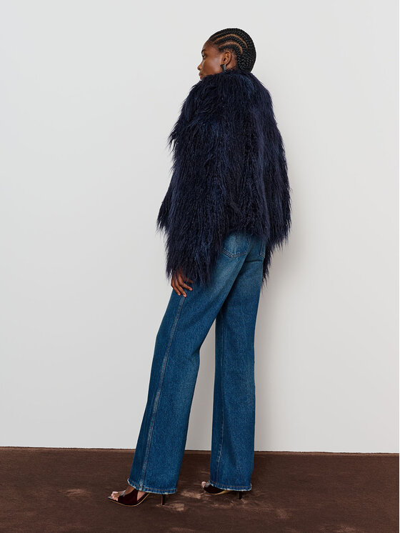 La Mania La Mania Cappotto MARRISA 2 Blu scuro Classic Fit