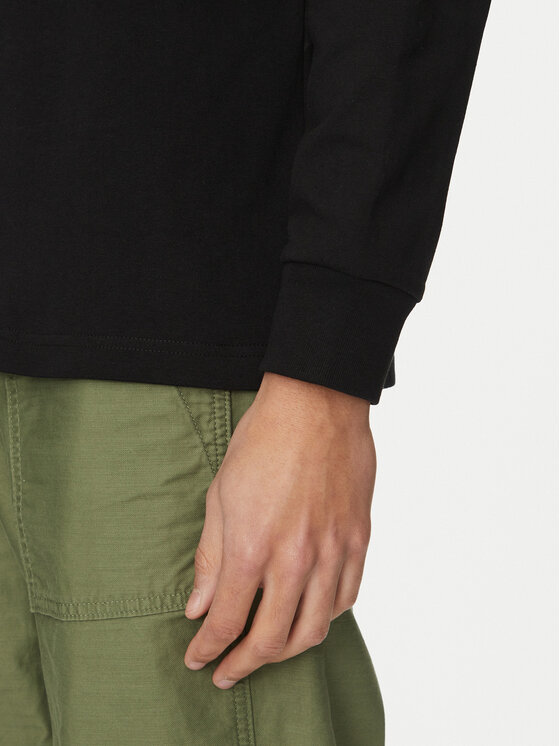 Vans Vans Longsleeve Left Chest II VN000P1S Μαύρο Loose Fit