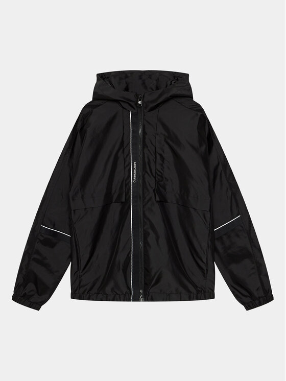 Calvin Klein Jeans Calvin Klein Jeans Übergangsjacke IB0IB01984 Schwarz Regular Fit