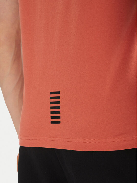 EA7 Emporio Armani EA7 Emporio Armani T-Shirt 8NPT25 PJVPZ U3010 Pomarańczowy Regular Fit