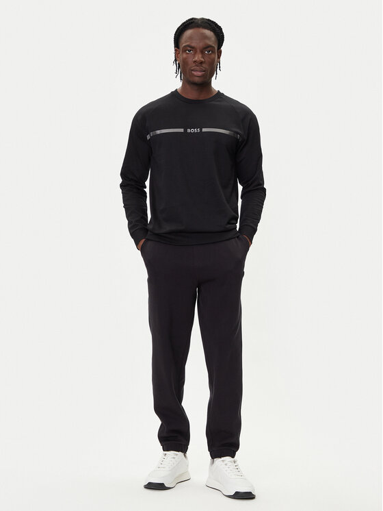 BOSS BOSS Світшот Authentic 50550560 Чорний Regular Fit