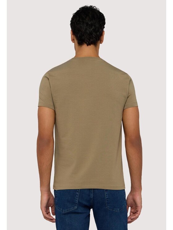 Trussardi Trussardi T-shirt G0228000042N035 Écru Regular Fit