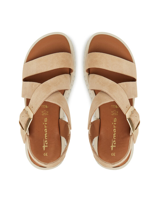 Tamaris Tamaris Sandály 1-28705-44 Béžová