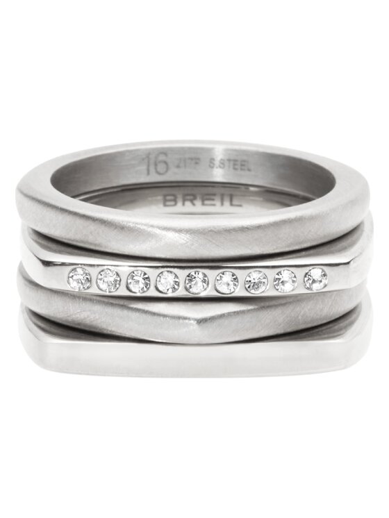 Breil Breil Anello NEW TETRA Argento