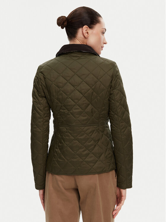 Barbour Barbour Μπουφάν μεταβατικό Deveron LQU1012OL51 Πράσινο Regular Fit