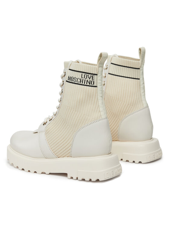 LOVE MOSCHINO LOVE MOSCHINO Botine JA24324G0HIY612A Alb