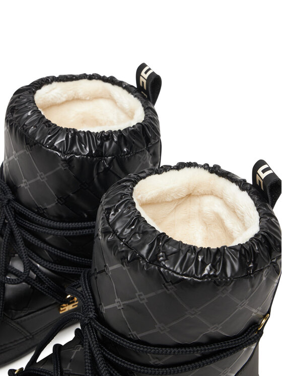 Elisabetta Franchi Elisabetta Franchi Čizme za snijeg F4A6-E0457-1860 S Crna