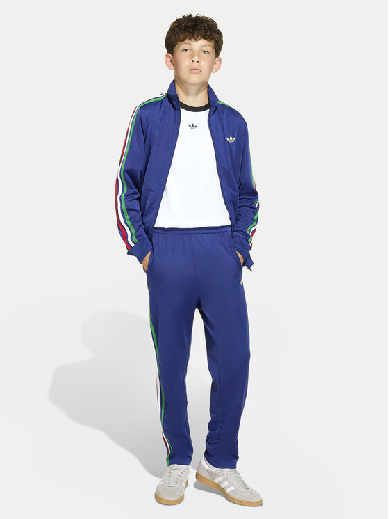 adidas adidas Spodnie dresowe Firebird KC9503 Niebieski Regular Fit