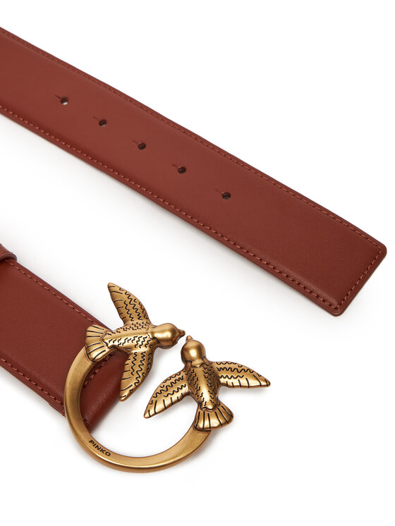 PINKO PINKO Ženski pas Love Berry H4 Belt AI 25-26 PLT01 100120 A0F1 Rjava