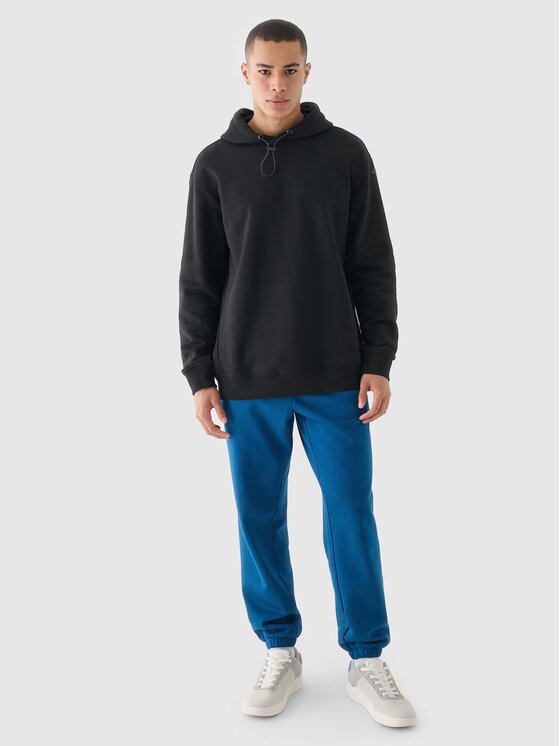 4F 4F Felpa 4FWAW24TSWSM1257-20S Nero Oversize