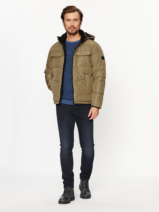 Jack&Jones Jack&Jones Zimska jakna 12236044 Smeđa Regular Fit