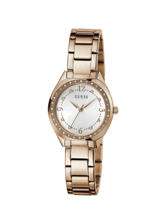 Guess Guess Zegarek GW0767L3 Różowe złoto