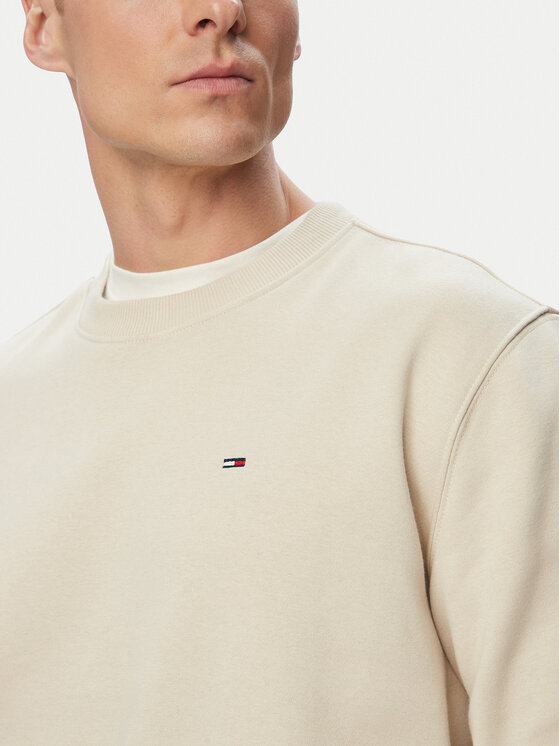 Tommy Jeans Tommy Jeans Суитшърт DM0DM20741 Бежов Regular Fit