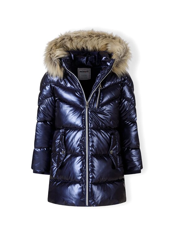 MINOTI MINOTI Kurtka zimowa 20coat83 Granatowy Regular Fit