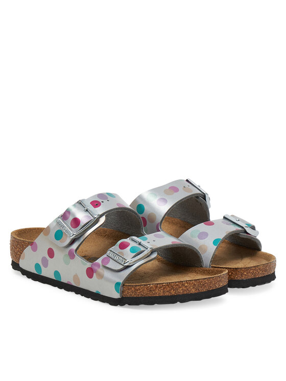 Birkenstock Birkenstock Natikače Arizona Kids 1029842 S Srebrna