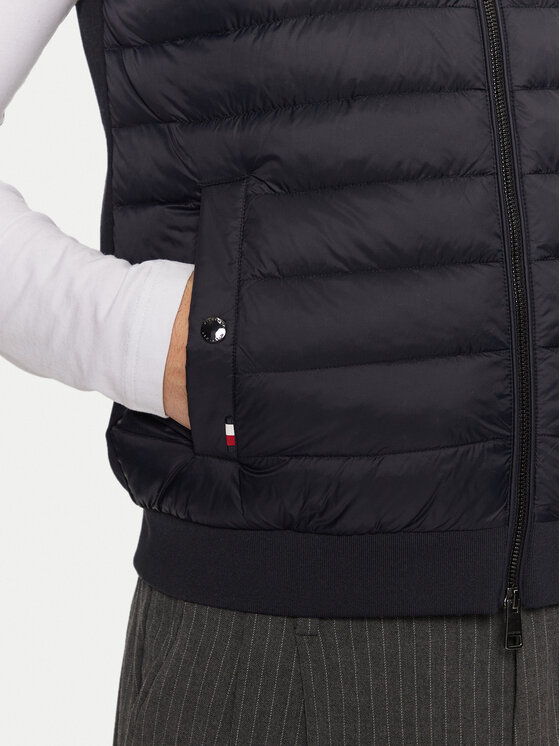 Tommy Hilfiger Tommy Hilfiger Vestă elegantă MW0MW38982 Bleumarin Regular Fit