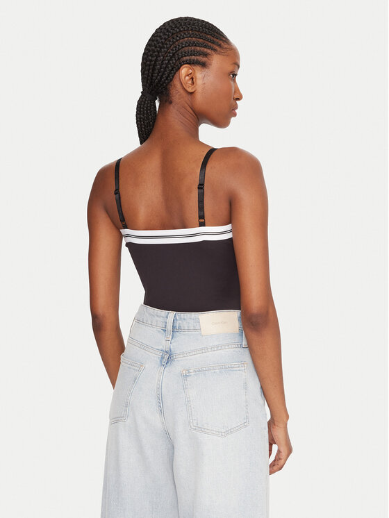 Guess Jeans Guess Jeans Glaustinukė W5BP26 K1092 Juoda Slim Fit