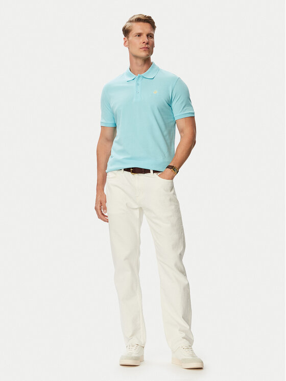 Beverly Hills Polo Club Beverly Hills Polo Club Polokošeľa P-SS26M-P42560 Tyrkysová Regular Fit