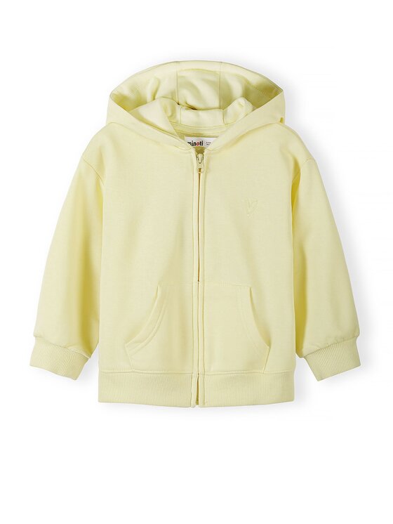 minoti minoti Bluza 30FLEECE109 Żółty Regular Fit