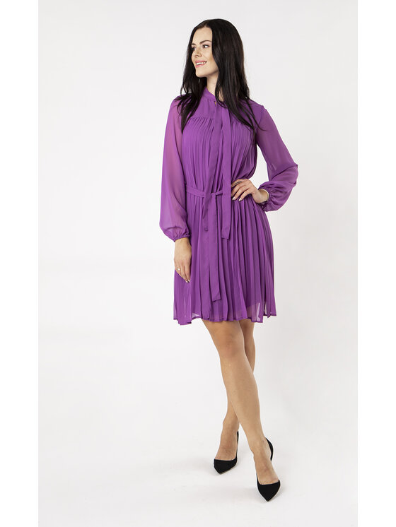 QUIOSQUE QUIOSQUE Sukienka codzienna SWEET DRESS Fioletowy Regular Fit