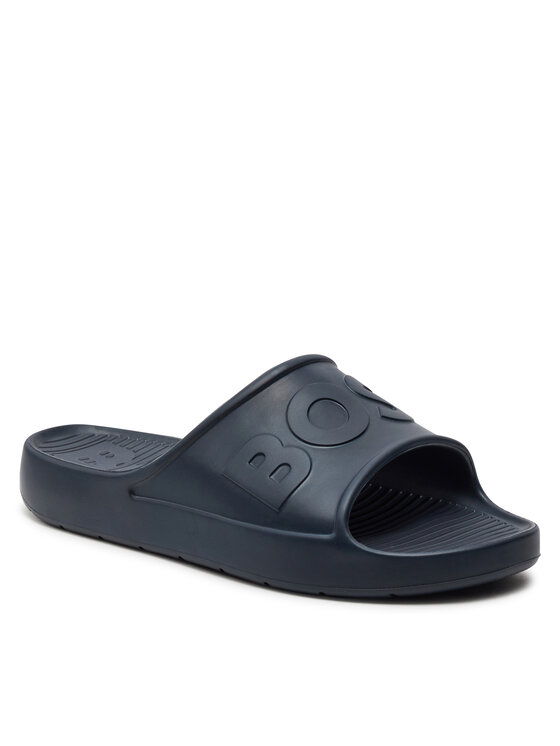BOSS Boss Pantoletten Darian Slid Lg N 50498207 Dunkelblau