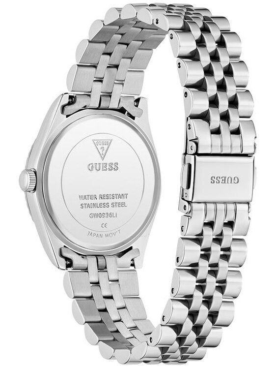 Guess Guess Hodinky GW0936L1 Stříbrná