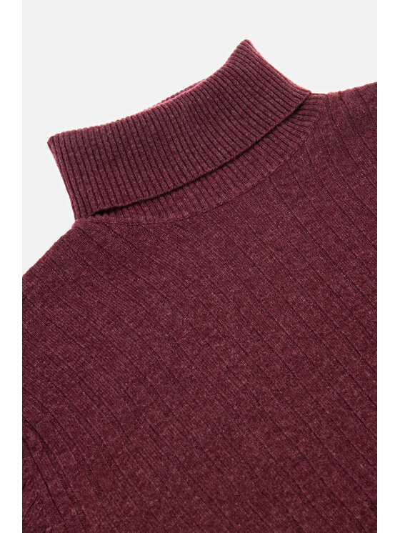 Lancerto Lancerto Golf Foster Bordowy Regular Fit