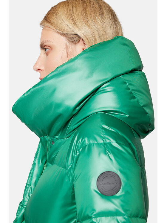 Lancerto Lancerto Kurtka puchowa Rosemary KU135223000005 Zielony Regular Fit