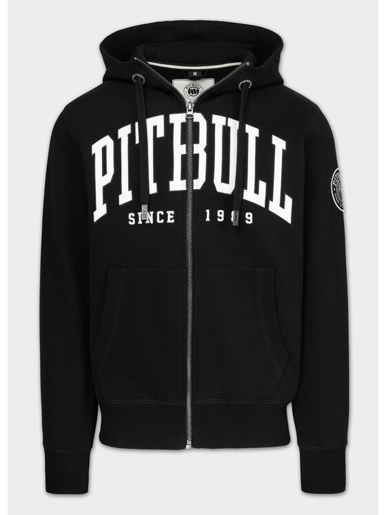 PITBULL PITBULL Bluza NORTON Czarny Regular Fit