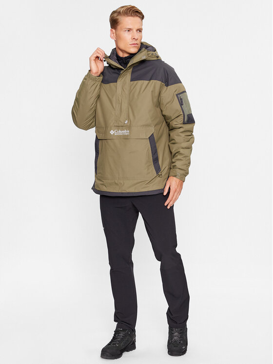 Columbia Columbia Anorak jakna Challenger™ Pullover 169843 Zelena Regular Fit