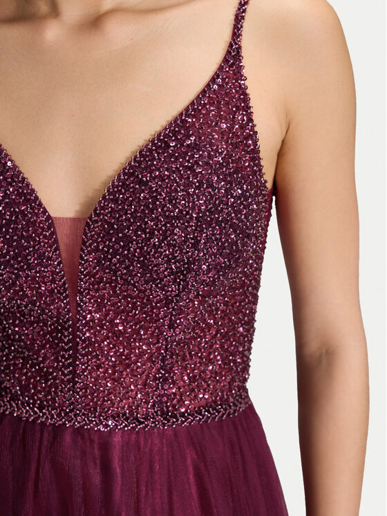 Hey Kyla Hey Kyla Vakarinė suknelė 5AJ127HK Vyšninė Regular Fit