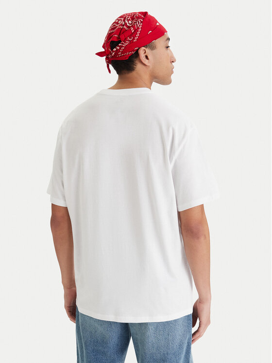 Quiksilver Quiksilver T-Shirt Salt Water EQYZT08205 Biały Comfort Fit