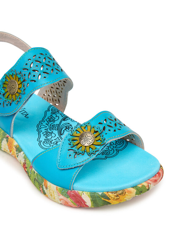 Laura Vita Laura Vita Босоніжки Sanao 53 Голубий