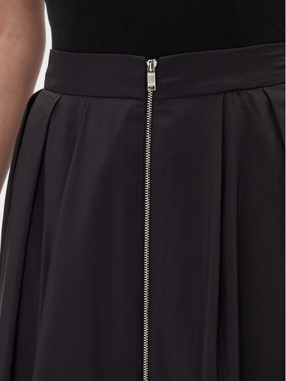 DKNY DKNY Fustă trapez P5AN7A13 Negru Loose Fit