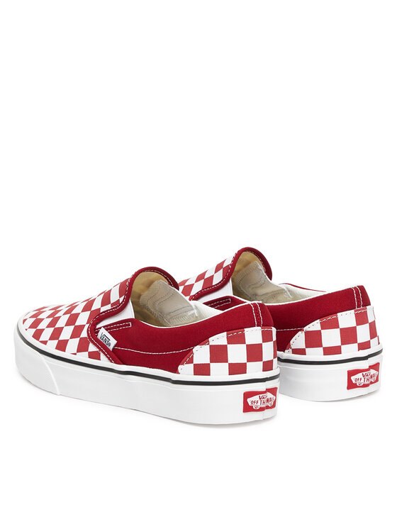 Vans Vans Teniszcipő Classic Slip On VN000DAH14A1 Piros