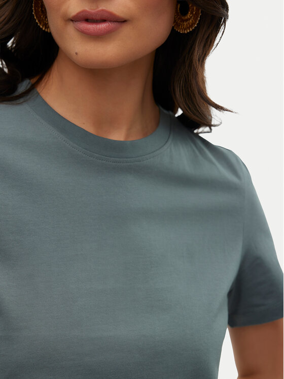Vero Moda Vero Moda T-Shirt Paulina 10316991 Πράσινο Regular Fit