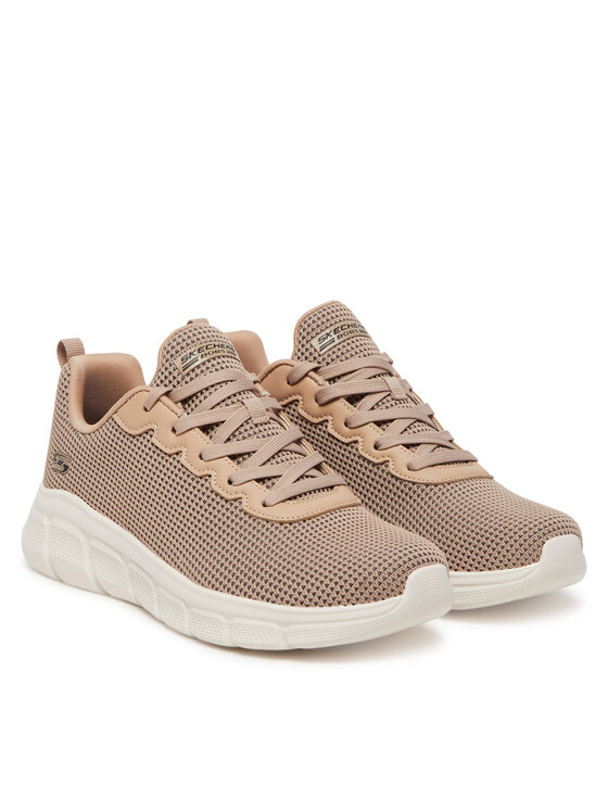 Skechers Skechers Sportcipők Bobs B Flex-Visionary Essence 117346/TAN Barna