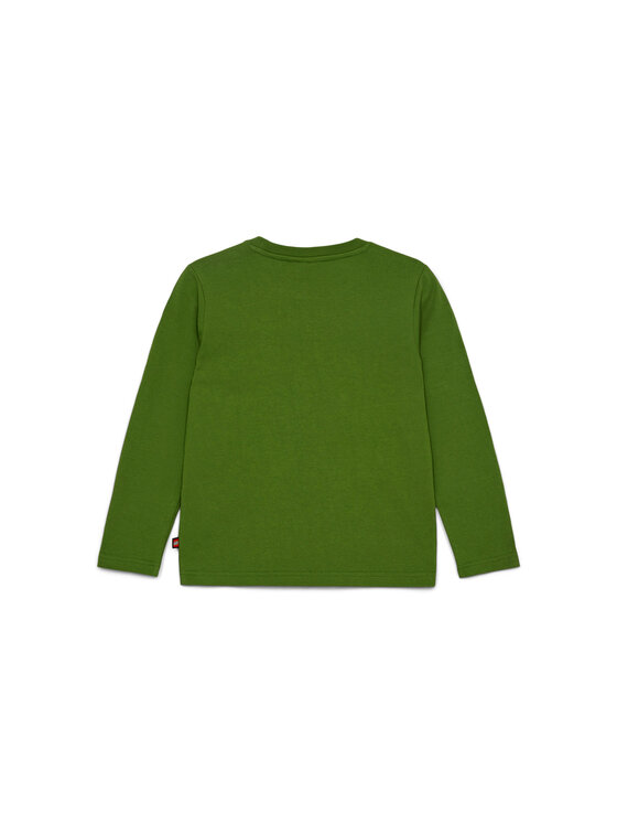 LEGO LEGO Longsleeve Tano 203 Zielony Regular Fit