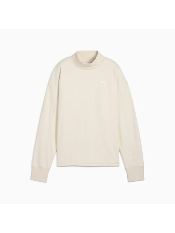 Puma Puma Bluza 688152 Beżowy Regular Fit
