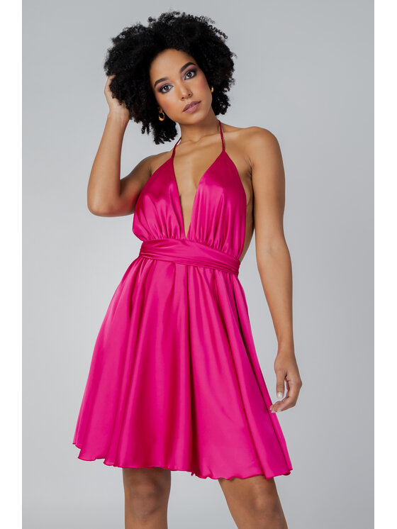 Sol Wears Women Sol Wears Women Abito da sera DIANA CORTO Rosa To Fit