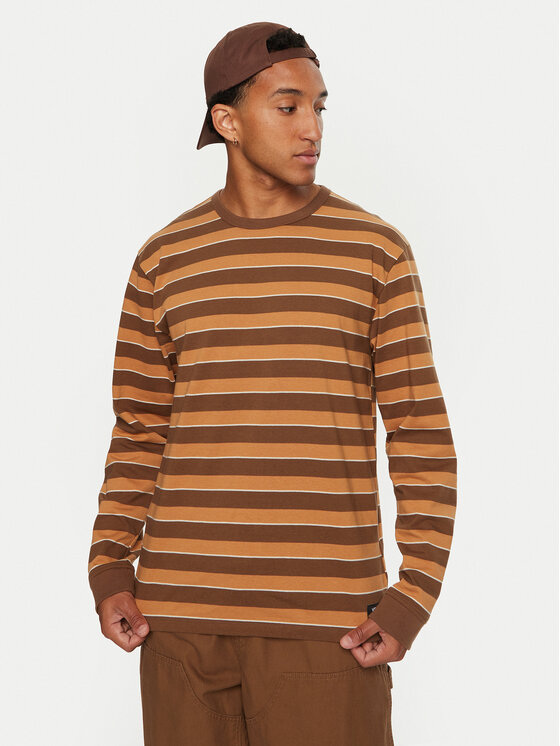 Vans Longsleeve krekls Awbrey II VN0A4RRQ Brūns Regular Fit