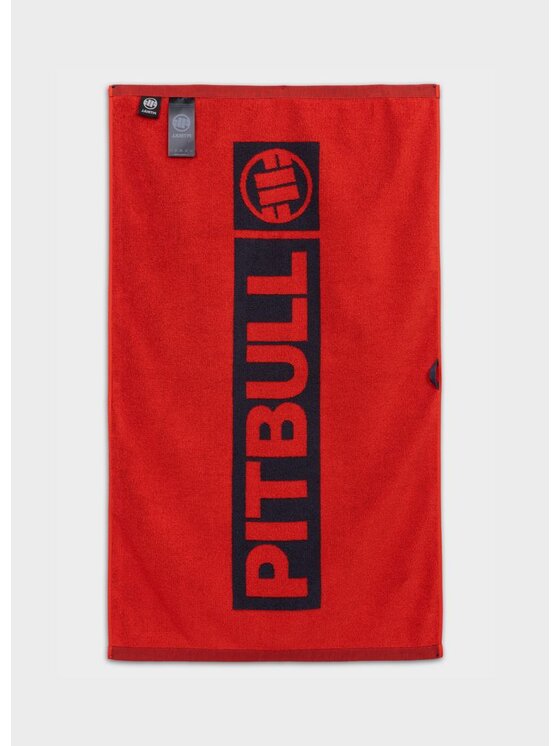 PITBULL PITBULL Ręcznik Gym HILLTOP Czerwony