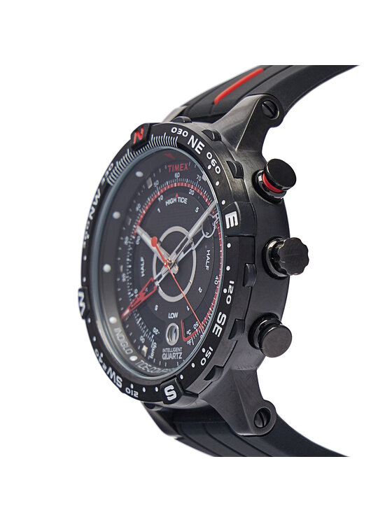 Timex Timex Pulkstenis Intelligent Quartz T2N720 Melns