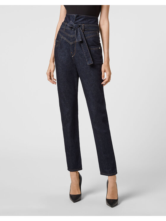 PHILIPP PLEIN PHILIPP PLEIN Jeansy 10959 Světle modrá