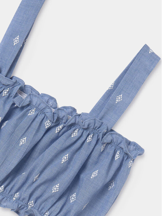 Mayoral Mayoral Bluse 6105 Blau Regular Fit